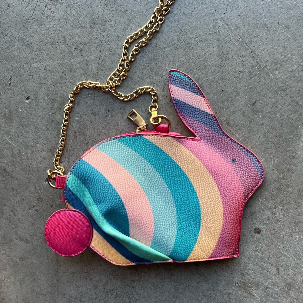 Colorful Bunny-Shaped Bag